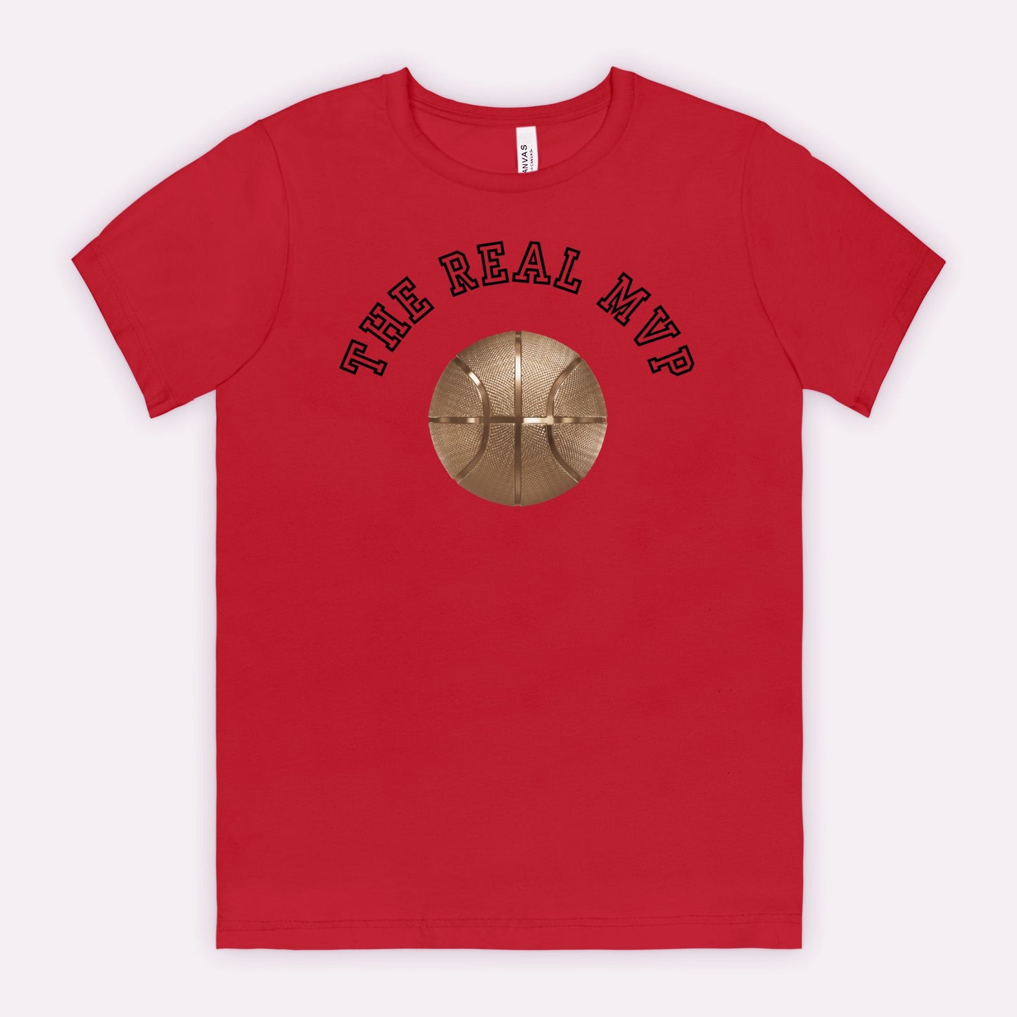 The Real MVP - Gold Basketball